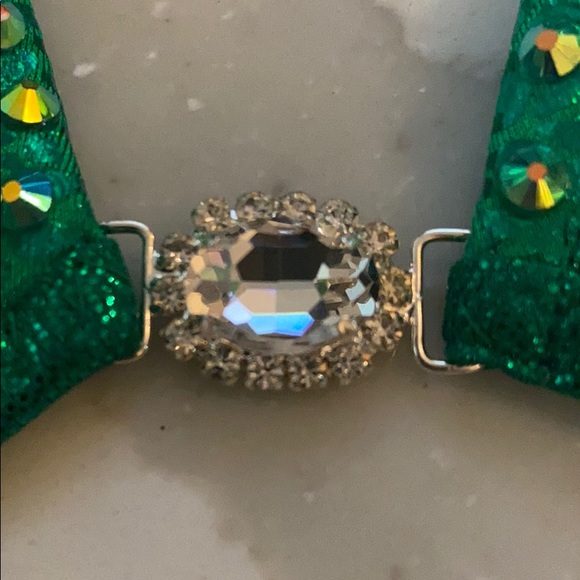 NWT GlamFit Emerald Green Competition Bikini Small - Picture 5 of 6